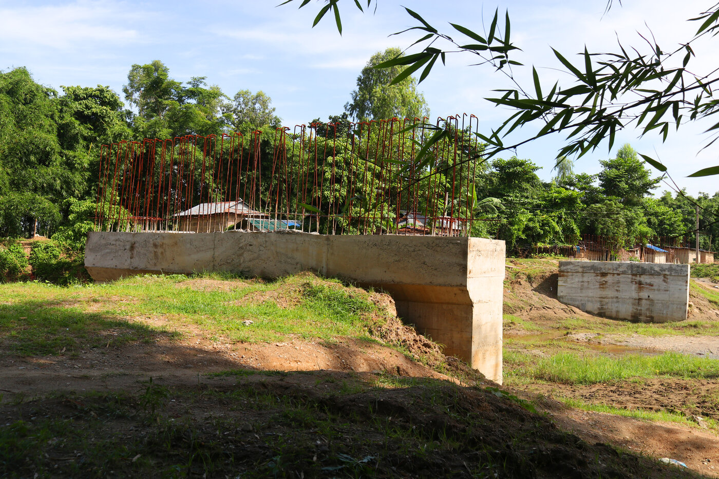 Buddha Marga ko Pathari Khola ma Pul (Bridge) — 1